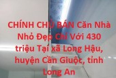 CHÍNH CHỦ BÁN Căn Nhà Nhỏ Đẹp Chỉ Với 430 triệu Tại Lê Văn Lương